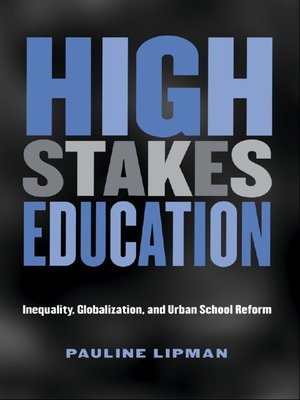cover image of High Stakes Education